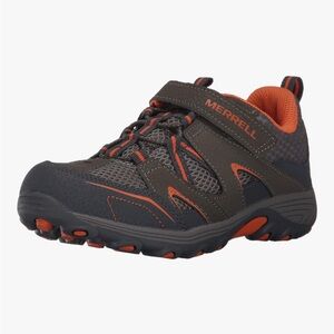 Merrell Trail Chaser Sneaker Shoe 11 Wide Toddler Gunsmoke/ Orange